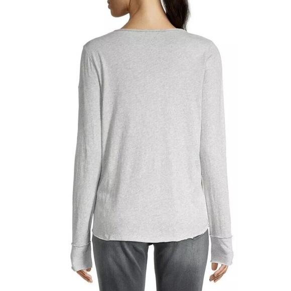 NWT Zadig & Voltaire Tunisien Camo Skull Long Sleeve Top - Picture 3 of 15